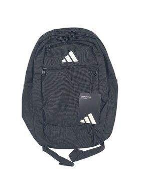 NEW Adidas Striker 3 Backpack Black 16" Laptop Storage Padded Back